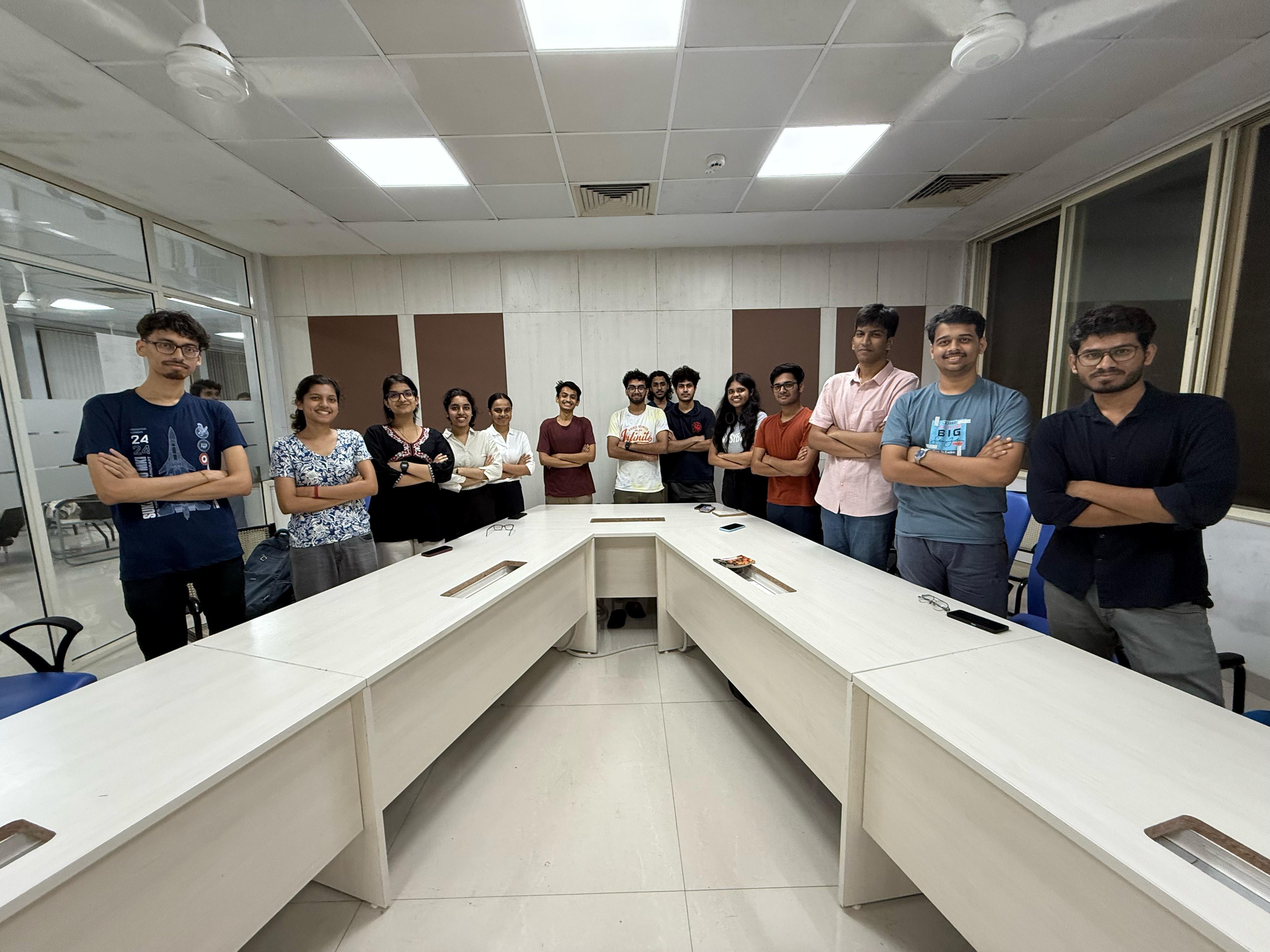 Team Enactus IIT Bombay working on projects